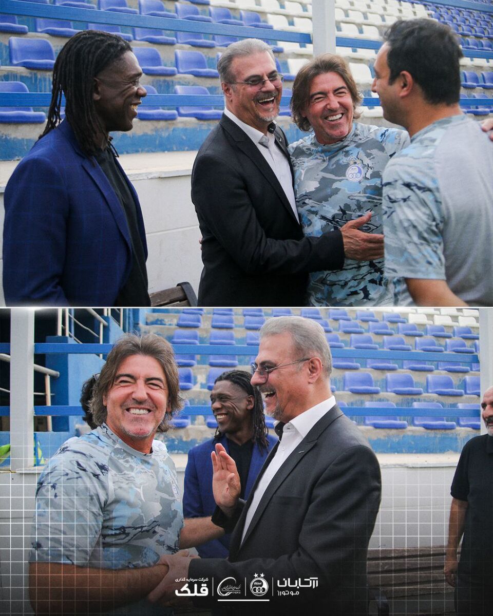 بازگشت اسطوره هلندی به استقلال/ واکنش ساپینتو، رامین، سحرخیزان به حضور سیدورف +عکس