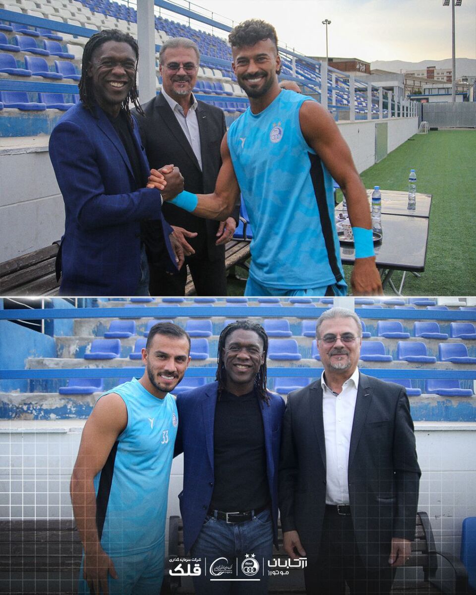 بازگشت اسطوره هلندی به استقلال/ واکنش ساپینتو، رامین، سحرخیزان به حضور سیدورف +عکس