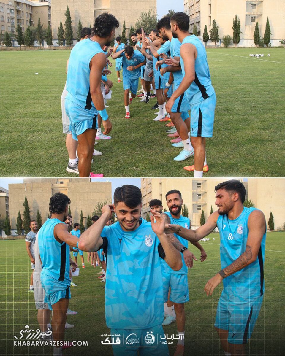 مهاجم جدید استقلالیها حسابی کتک خورد! +عکس