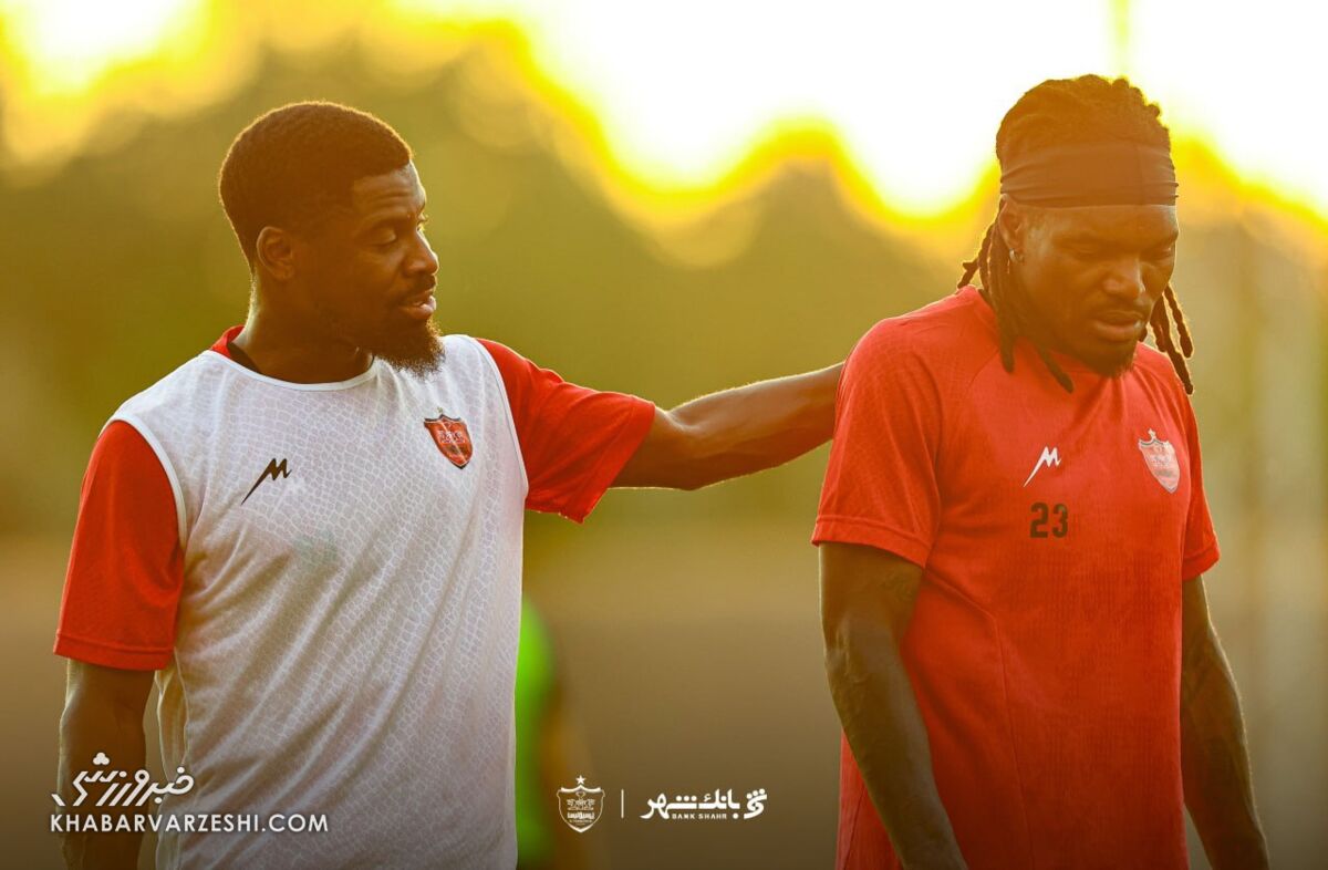 اوج رفاقت بین آفریقایی‌ تبارهای پرسپولیس +عکس