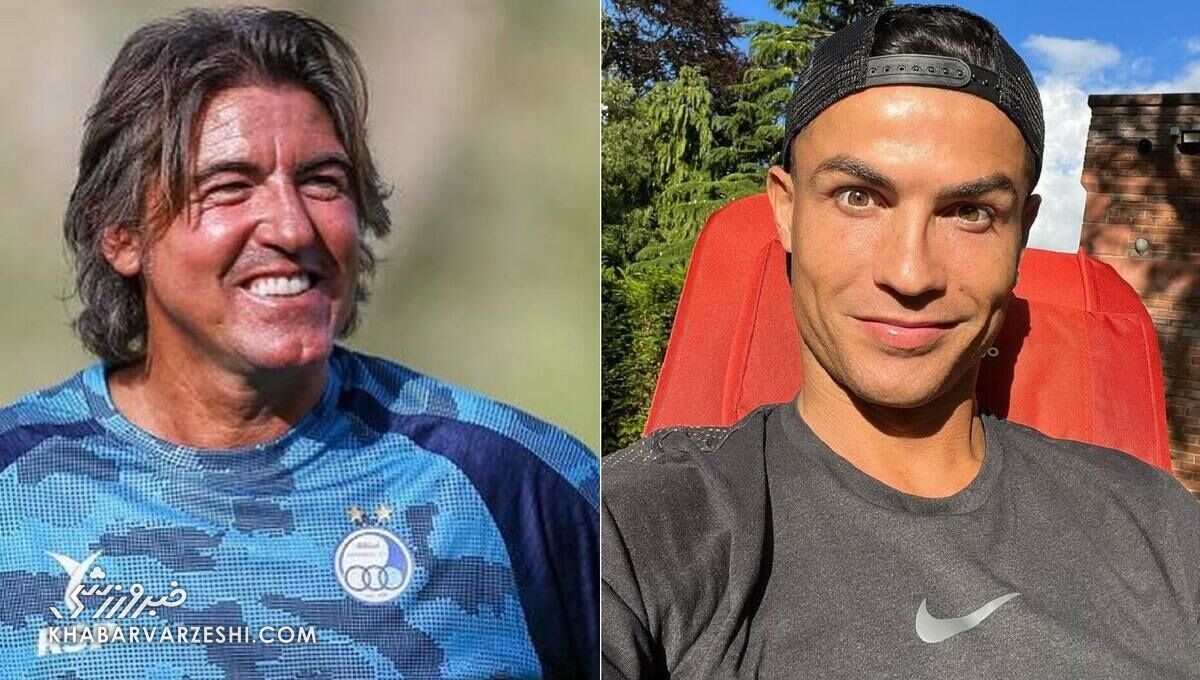 کریستیانو رونالدو: ساپینتو هرگز تسلیم نمیشود/ او همه وجودش را برای موفقیت تیمش میگذارد