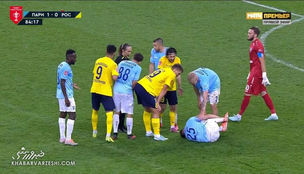 لمس داور زن دلیل اخراج محبی؟/ اطلاعیه روس ها و واکنش داور سابق فیفا؛ رفتار غیر ورزشی بود! +عکس