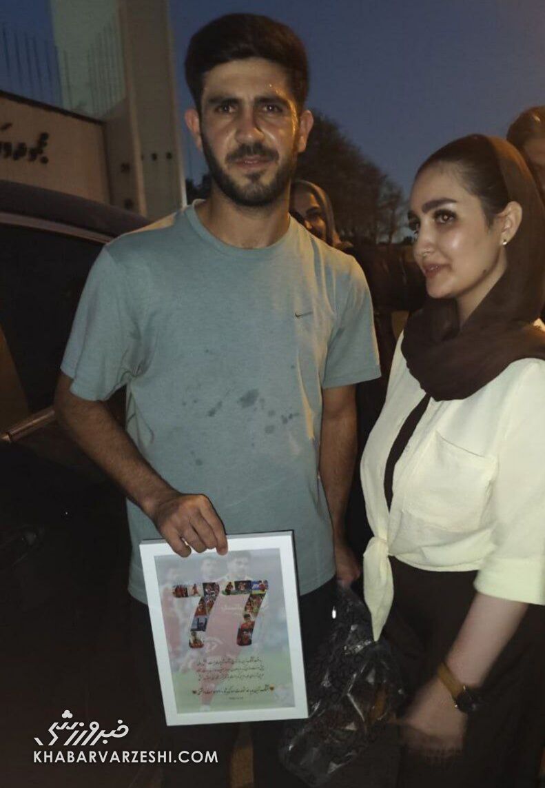 دلبری دختر پرسپولیسی از محمد خدابندهلو +عکس