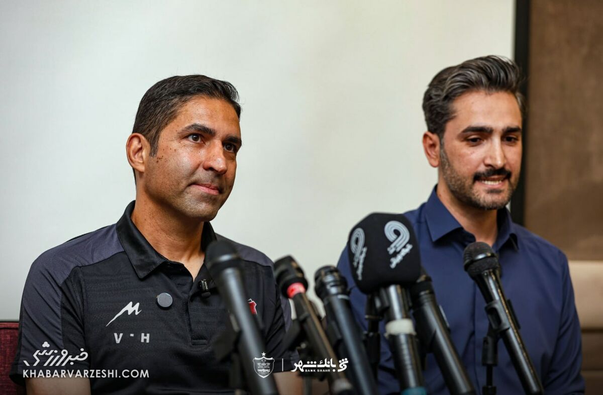 وحید هاشمیان؛ نشست خبری پرسپولیس - فجرسپاسی