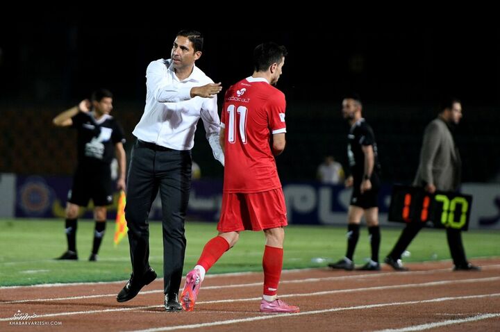 وحید هاشمیان و فرشاد احمدزاده؛ پرسپولیس - فجرسپاسی