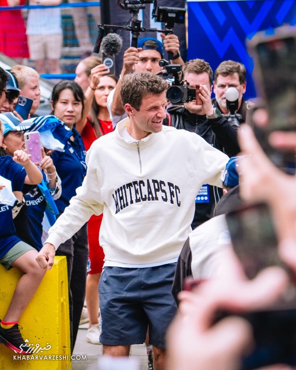 اولین بازی توماس مولر در کانادا