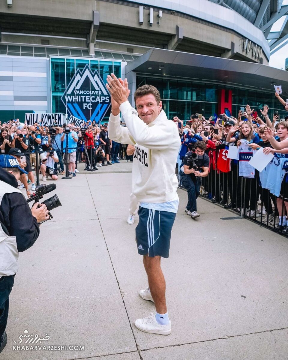 اولین بازی توماس مولر در کانادا