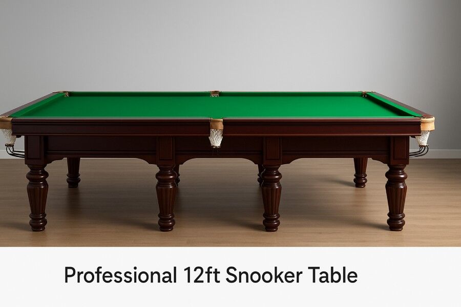 میز اسنوکر حرفهای ۱۲ فوت با ابعاد استاندارد