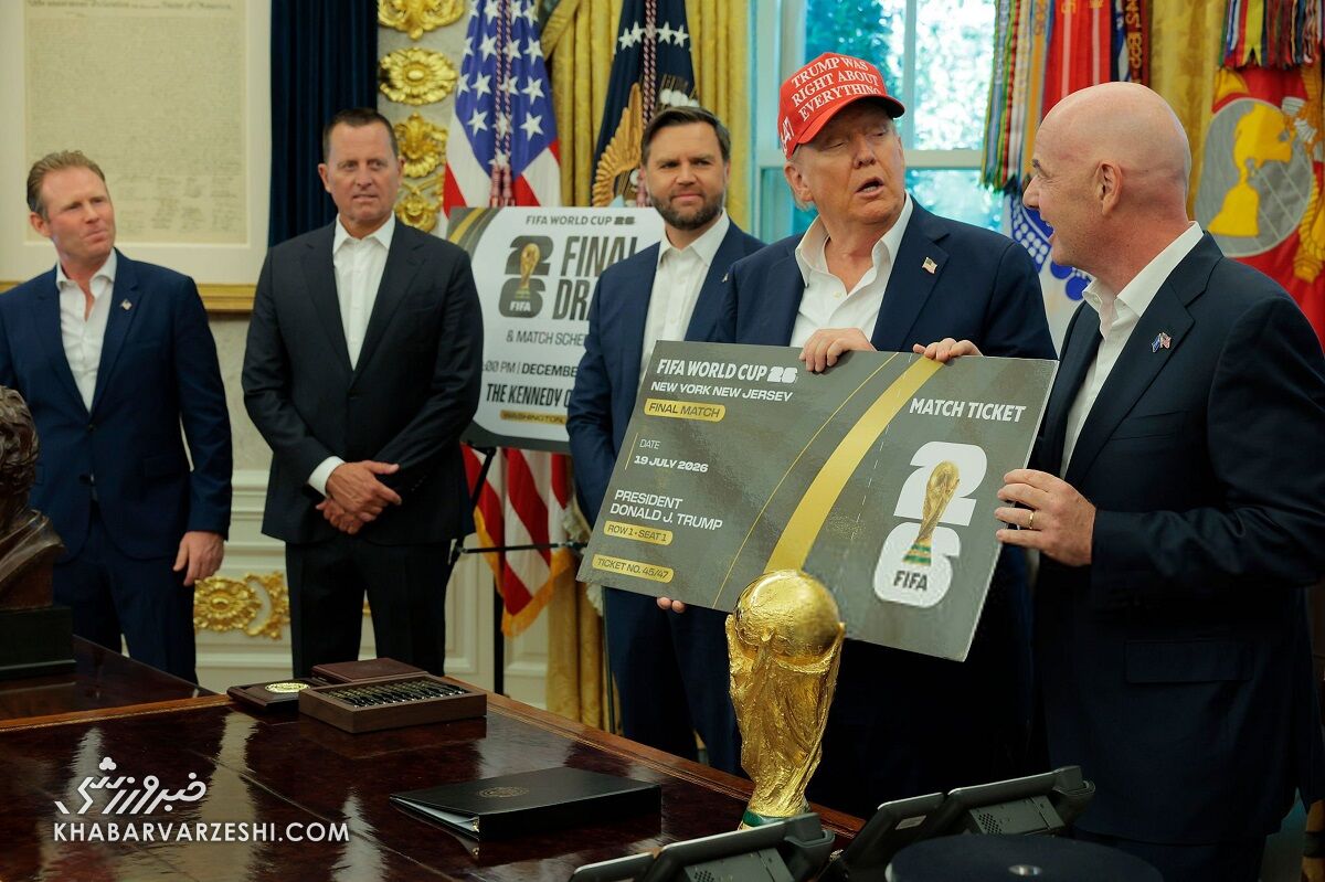 ملاقات دونالد ترامپ و جانی اینفانتینو در کاخ سفید