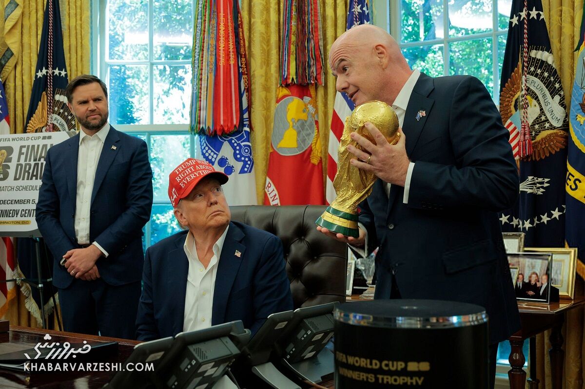 ملاقات دونالد ترامپ و جانی اینفانتینو در کاخ سفید