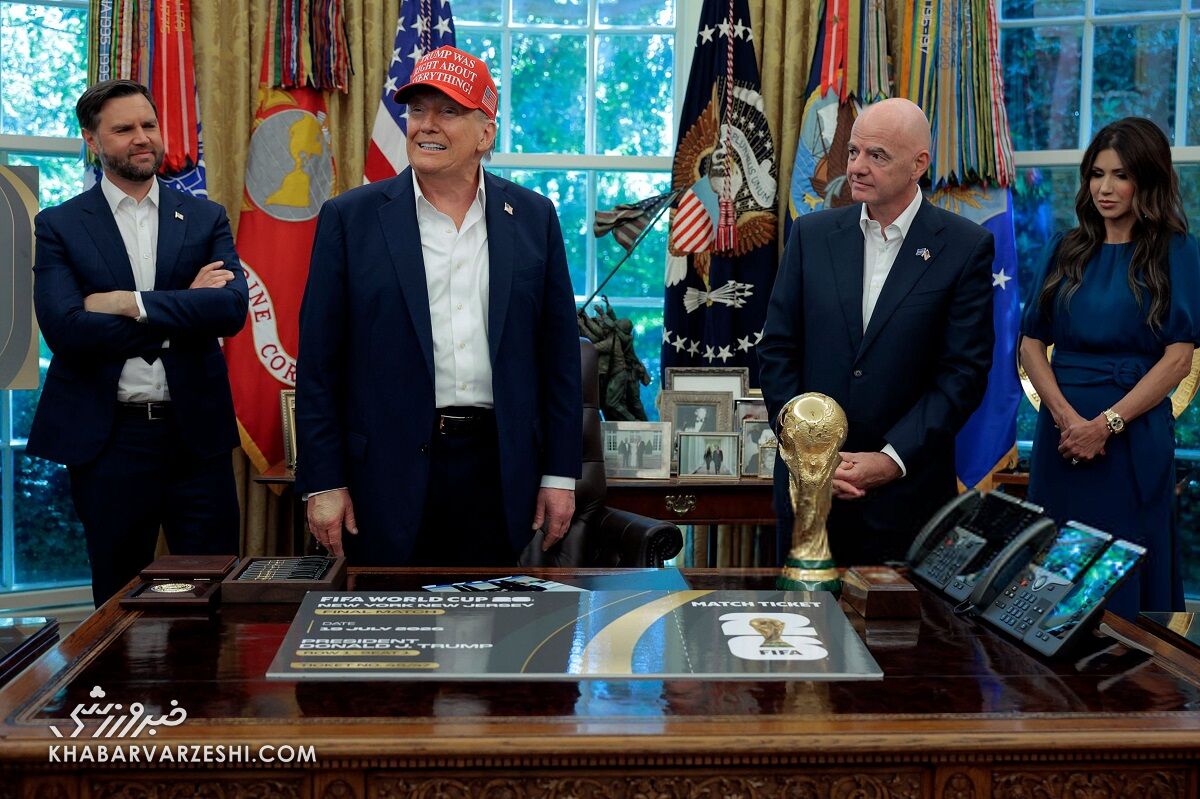 ملاقات دونالد ترامپ و جانی اینفانتینو در کاخ سفید
