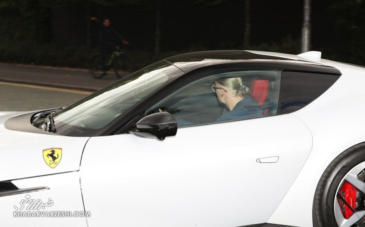 فراری ۳۵۰ هزار پوندی ارلینگ هالند