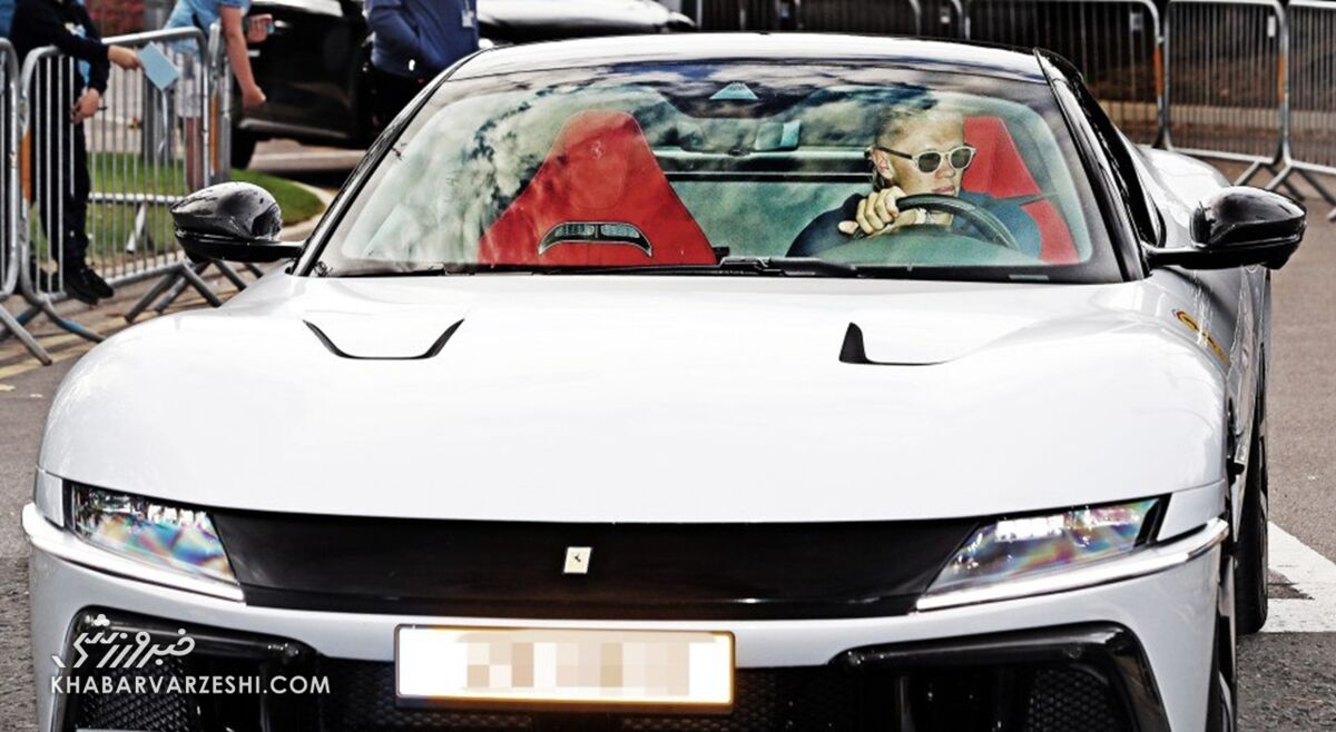 فراری ۳۵۰ هزار پوندی ارلینگ هالند