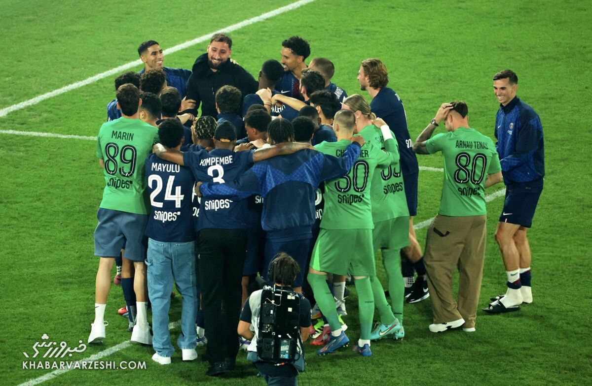 خداحافظی دوناروما با هواداران پاریسنژرمن