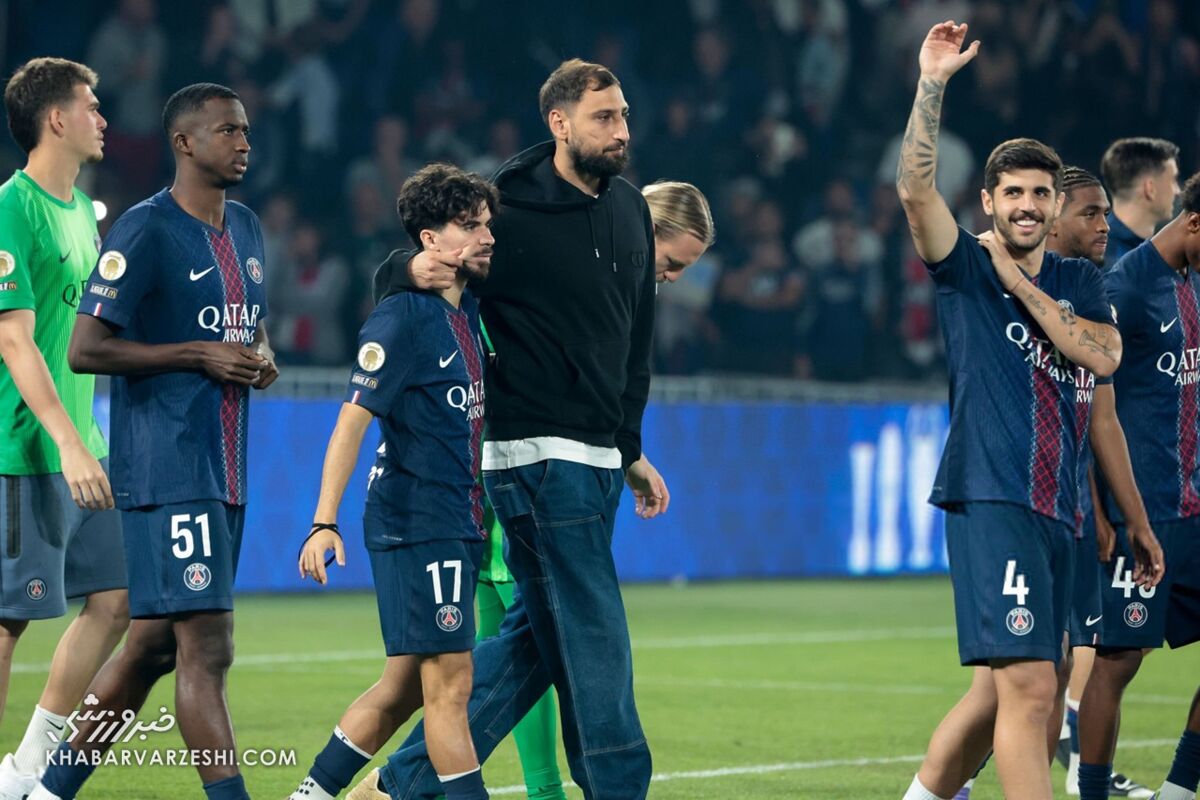 خداحافظی دوناروما با هواداران پاریسنژرمن