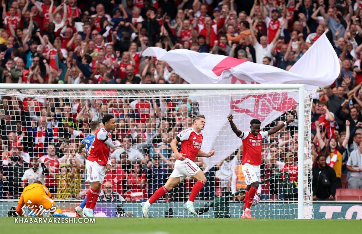 آرسنال ۵ - لیدزیونایتد ۰/ نمایش اقتدار توپچیها با آتشبازی تیمبر و گیوکرش آرسنال ۵ - لیدزیونایتد ۰/ نمایش اقتدار توپچیها با آتشبازی تیمبر و گیوکرش