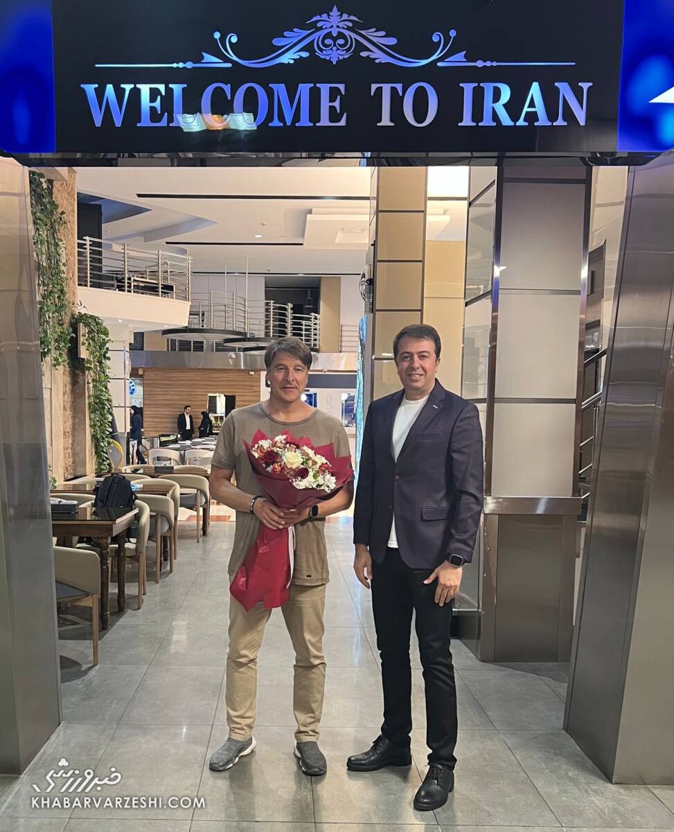 مربی آلمانی پرسپولیس به ایران رسید +عکس