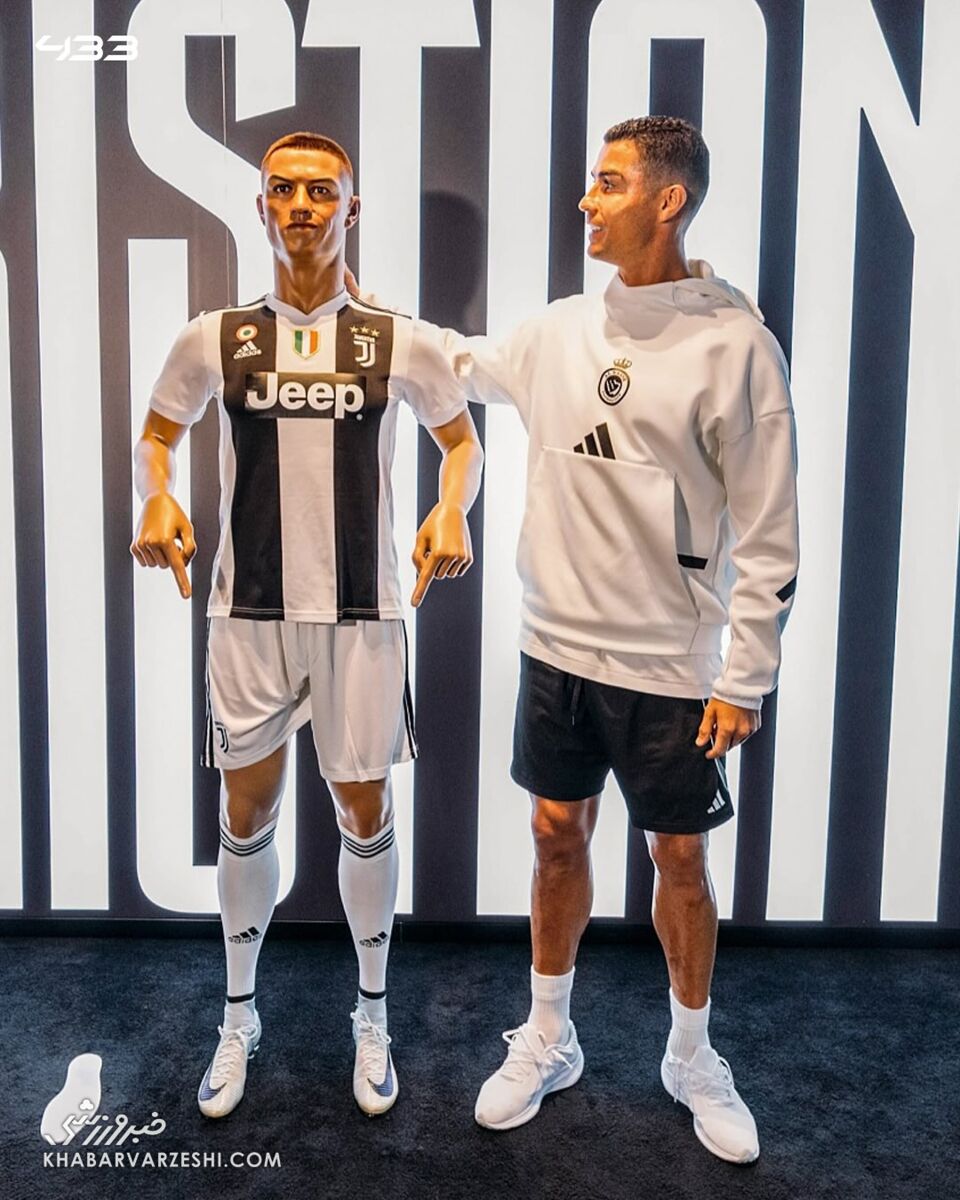 بازدید کریستیانو رونالدو از موزه CR7 در هنگ‌کنگ