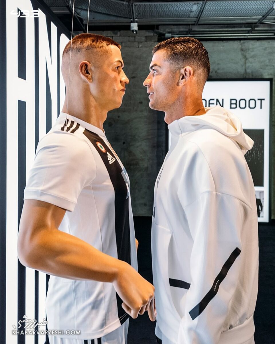 بازدید کریستیانو رونالدو از موزه CR7 در هنگکنگ