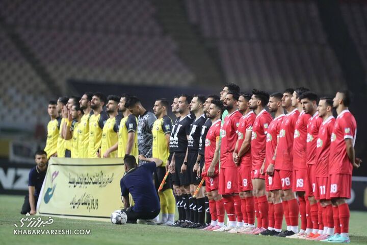 بازیکنان پرسپولیس؛ سپاهان - پرسپولیس
