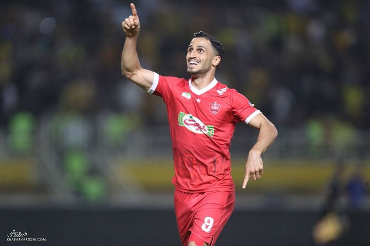 شادی گل علی علیپور؛ سپاهان - پرسپولیس