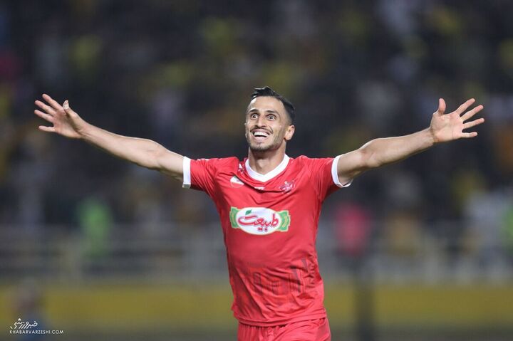 شادی گل علی علیپور؛ سپاهان - پرسپولیس