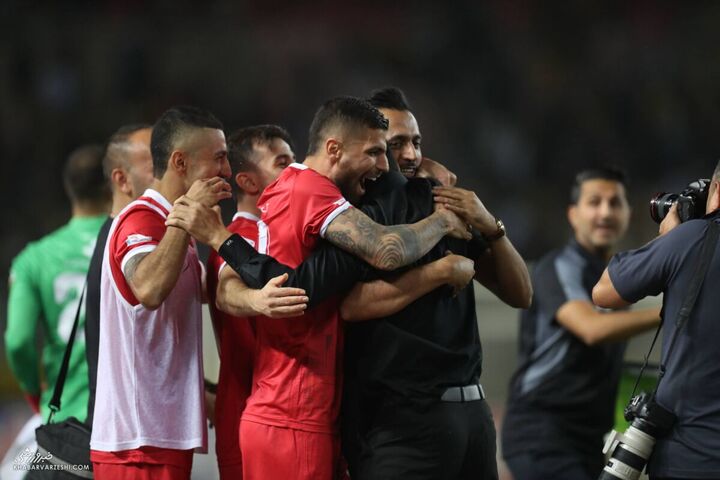 وحید هاشمیان و میلاد سرلک؛ سپاهان - پرسپولیس