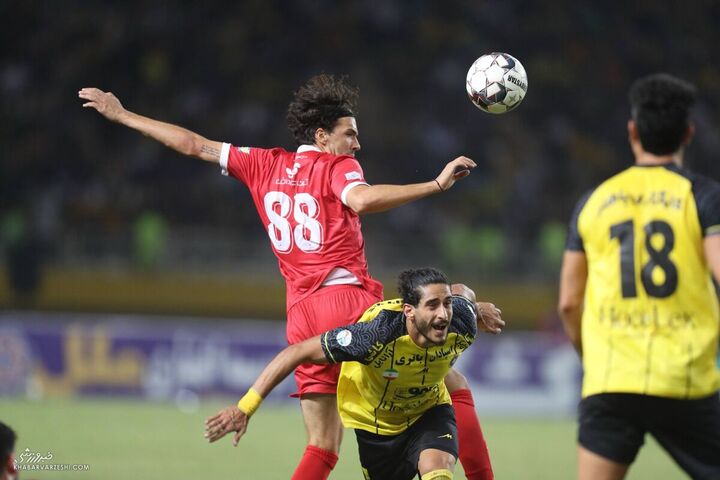 مارکو باکیچ و جواد آقایی‌پور؛ سپاهان - پرسپولیس