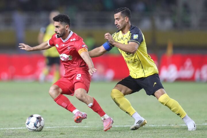 امید عالیشاه و احسان حاج‌صفی؛ سپاهان - پرسپولیس