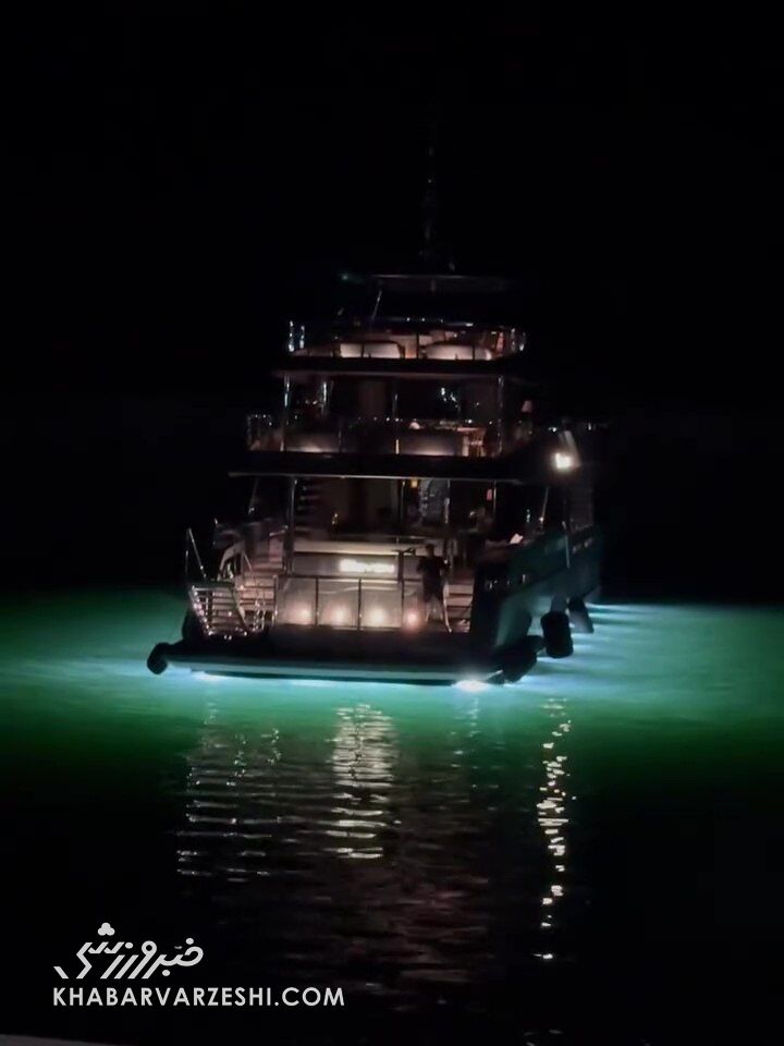 قایق تفریحی لوکس دیوید بکام