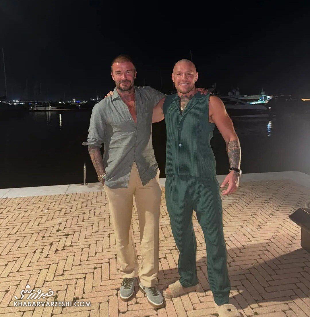 دیوید بکام و کانر مکگرگور