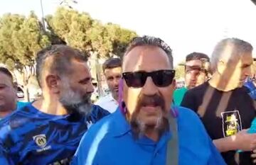ویدیو| بازیکن سابق پرسپولیس با پیراهن آبی: امیدوارم استقلال هر سه جام ممکن را بگیرد!