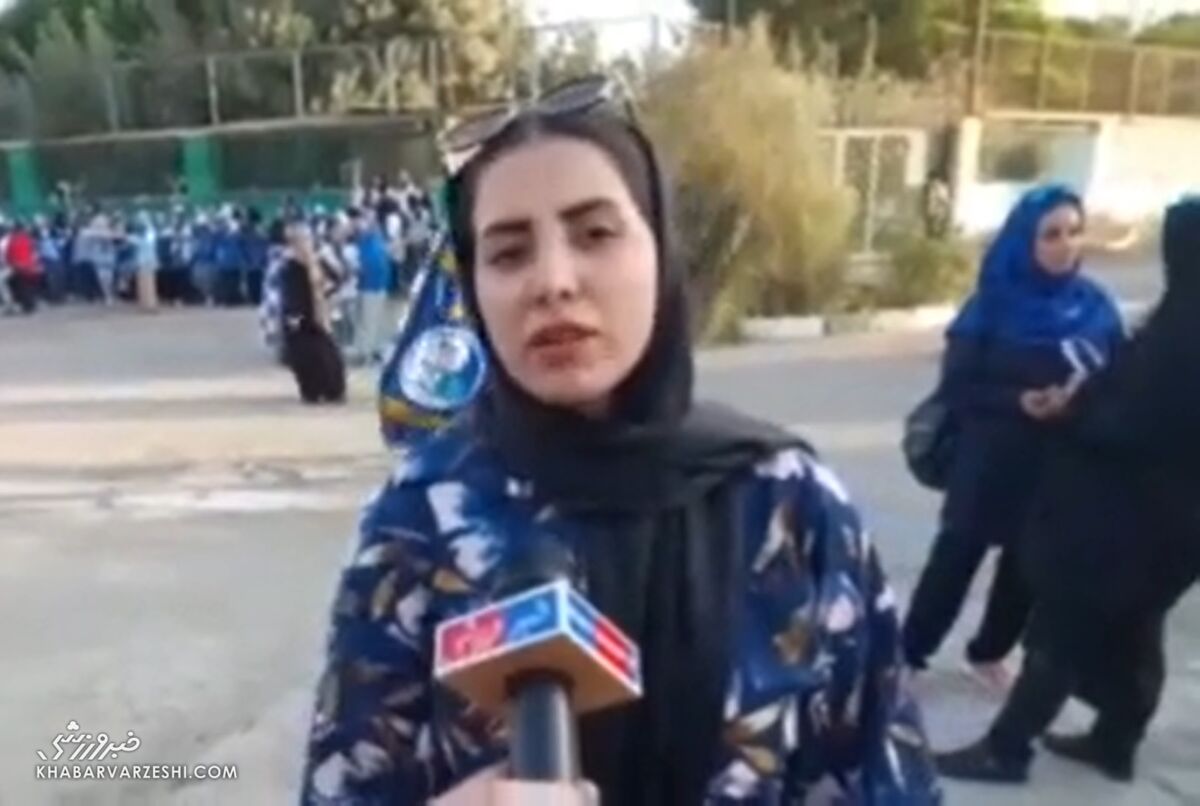 ویدیو| دختر استقلالی؛ دوست دارم این بازیکن گل بزند و با ساپینتو قهرمان شویم/ درخواست ویژه از فدراسیون فوتبال