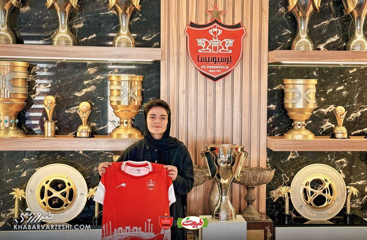 فاطمه رضایی به پرسپولیس پیوست +عکس