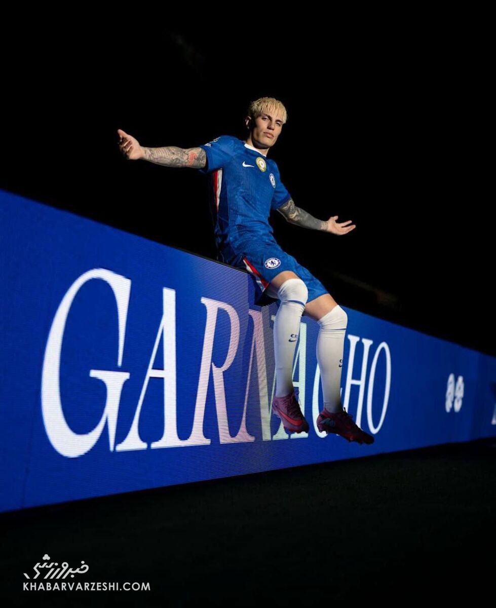 شوک نقل و انتقالات؛ گارناچو رسماً به چلسی پیوست +عکس