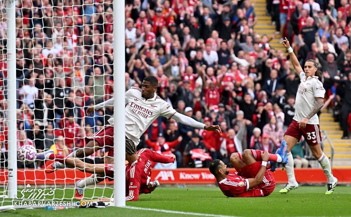 اتوبوس توپچیها با یک کاشته چپ شد!/ صدرنشینی شیرین لیورپول با شکست آرسنال