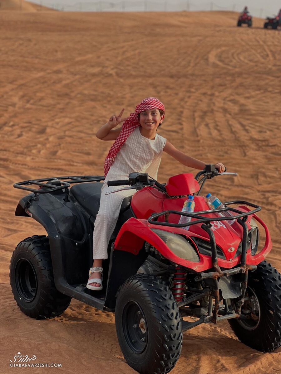 ترفند بیرانوند برای فراموشی تلخیها +عکس