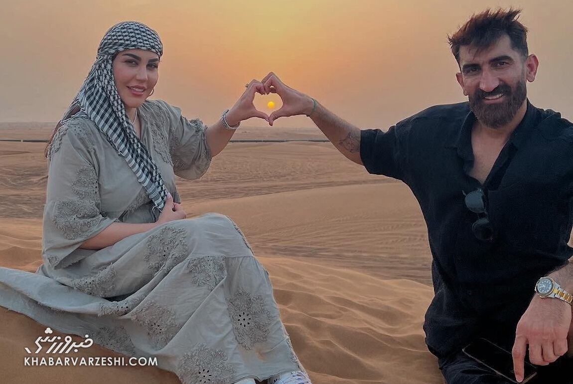 ترفند بیرانوند برای فراموشی تلخیها +عکس