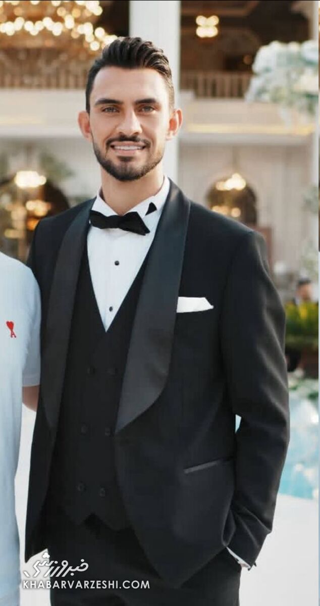 تعطیلی لیگ و یک ازدواج؛ جشن عروسی مهاجم استقلال برگزار شد +عکس