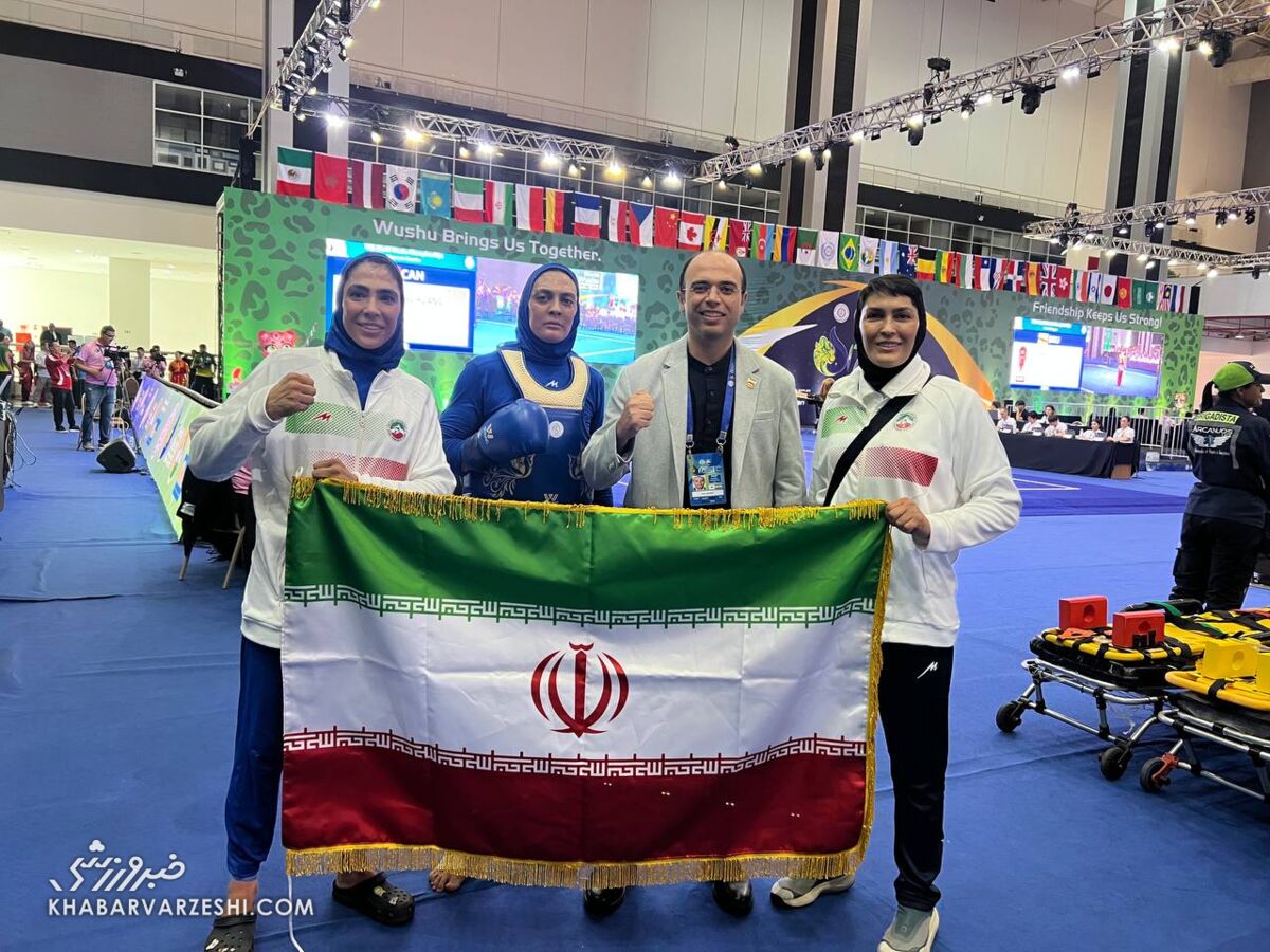 محشر طلایی دختران ایران/ ۳ مدال زرین و ششمین قهرمانی جهان؛ شهربانو منصوریان جاودانه شد!