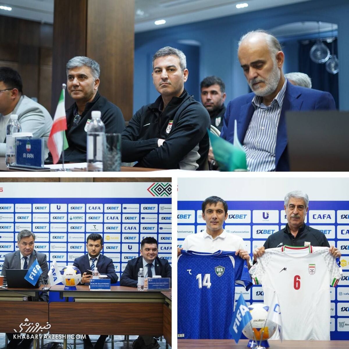 رونمایی از لباس تیم ملی برای فینال کافا +عکس