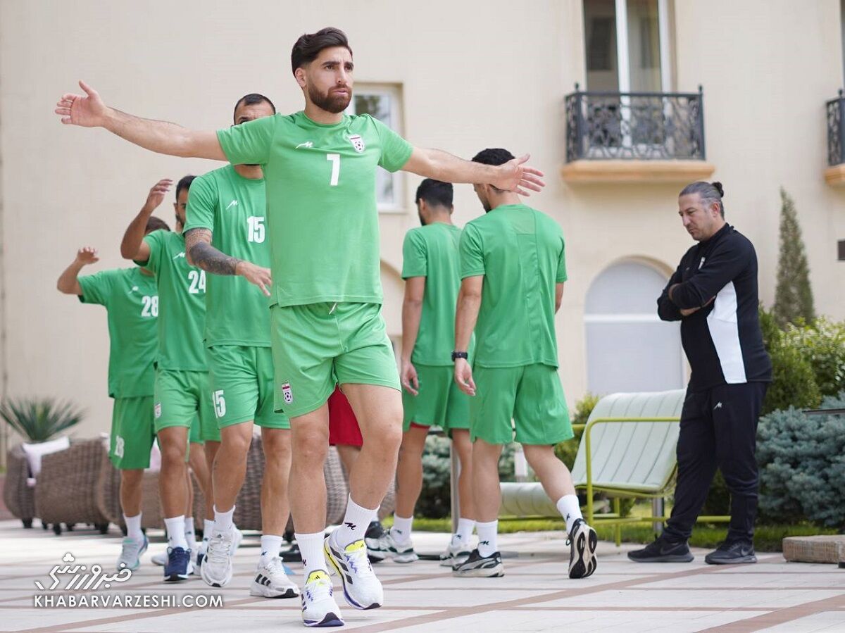تیم ملی آماده نبرد فینال؛ تمرین سبک و تمرکز بالا مقابل ازبکستان!