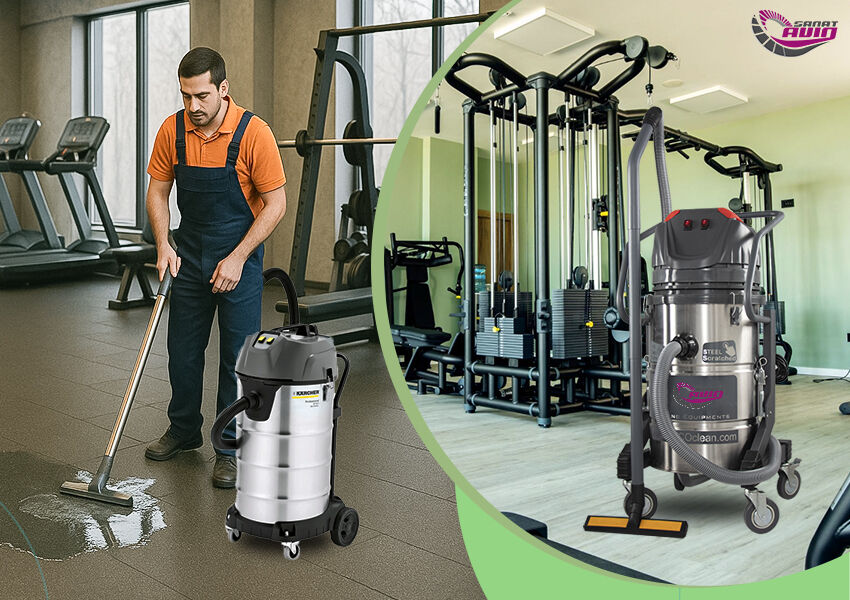 جاروی صنعتی سطلی