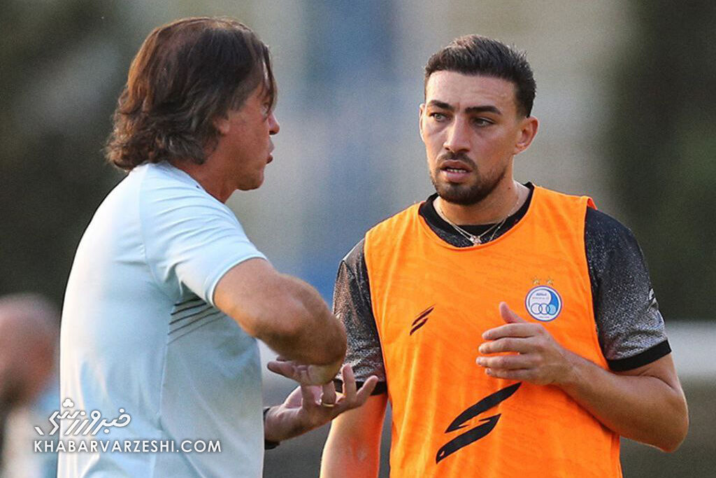 دستور ویژه ریکاردو ساپینتو در مورد منیر الحدادی  دستور ویژه ریکاردو ساپینتو در مورد منیر الحدادی