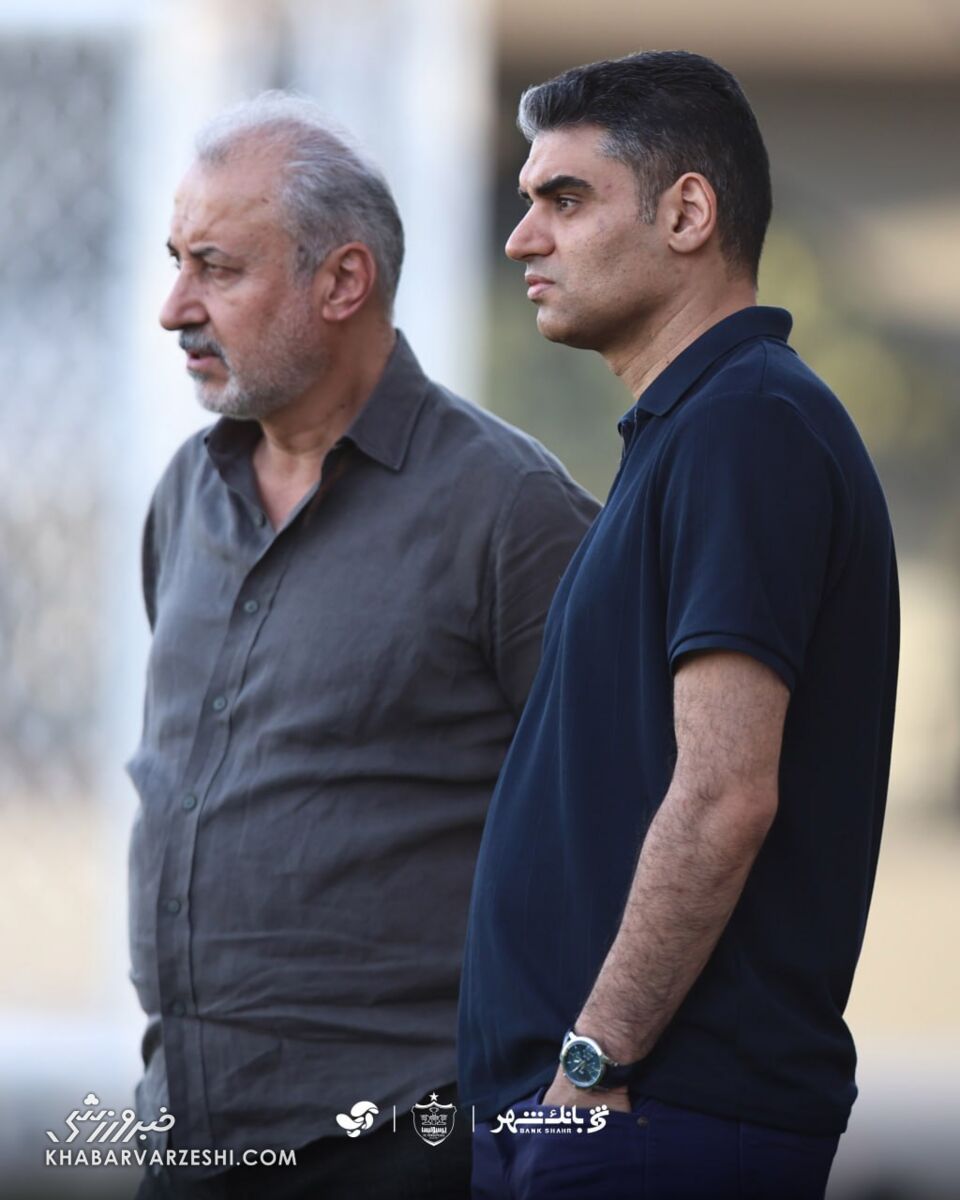 عکس| تیم هاشمیان زیر ذرهبین دو مدیر جنجالی پرسپولیس