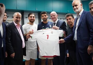رئیس فیفا قبل از جام جهانی ۲۰۲۶ به ایران می‌آید