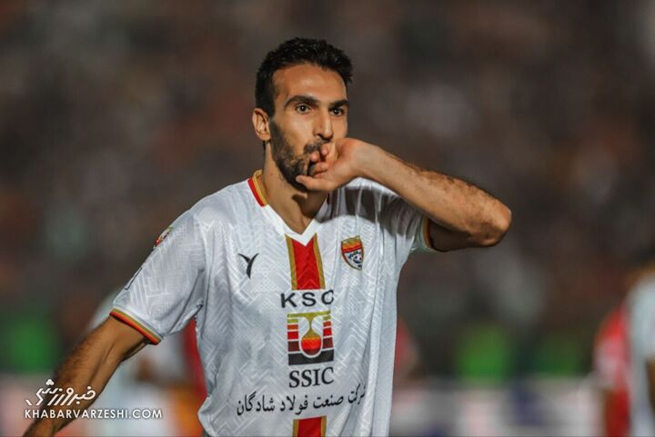 شادی گل محمدرضا سلیمانی؛ پرسپولیس - فولاد