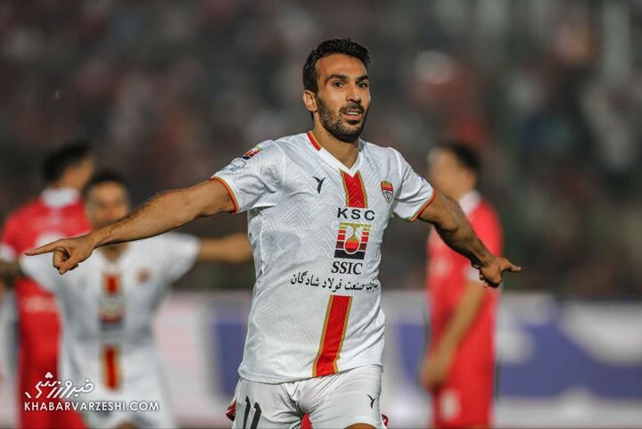 شادی گل محمدرضا سلیمانی؛ پرسپولیس - فولاد