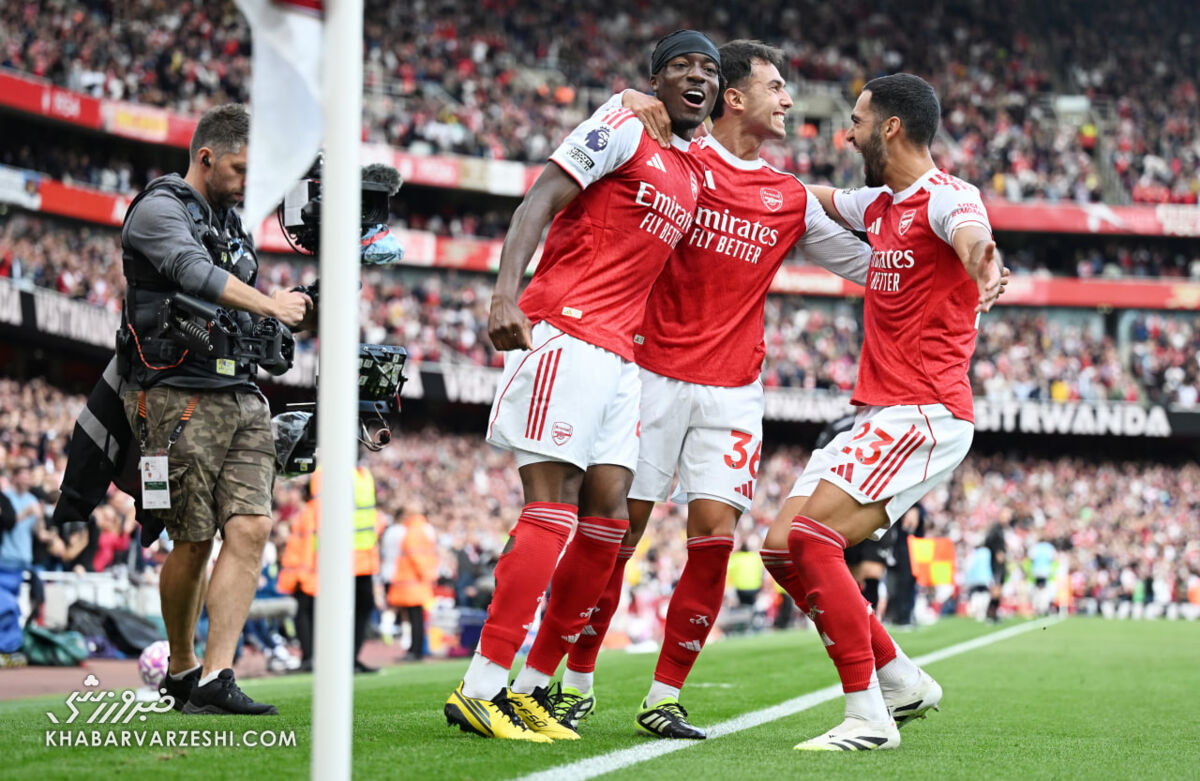 آرسنال ۳ - ناتینگام فارست ۰/ شلیک توپچیها در امارات به هدف خورد! آرسنال ۳ - ناتینگام فارست ۰/ شلیک توپچیها در امارات به هدف خورد!