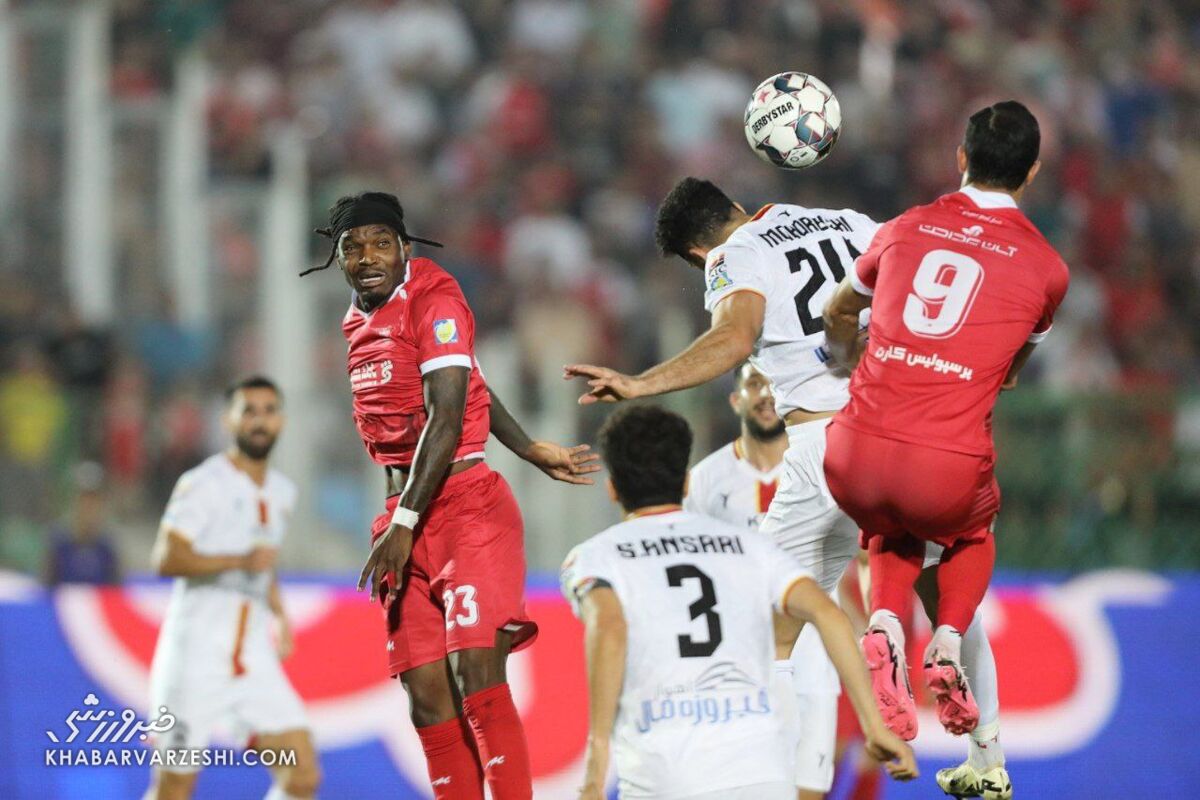 پرسپولیس ۱ – فولاد ۱/ ایست فولاد به پرسپولیس/ یحیی فرصت صدرنشینی را از هاشمیان گرفت